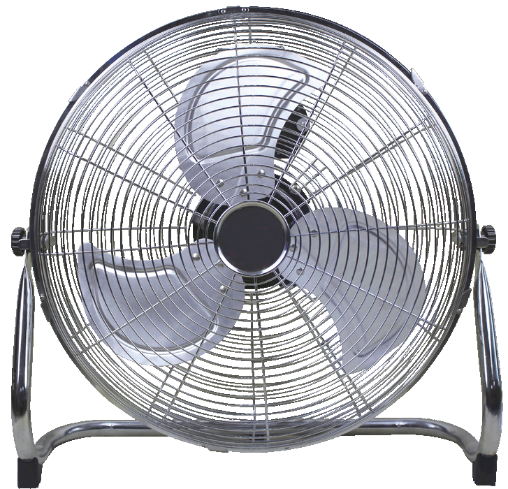 VENTILATORE DA PAVIMENTO IN ACCIAIO MOD INDUSTRIALE 140W