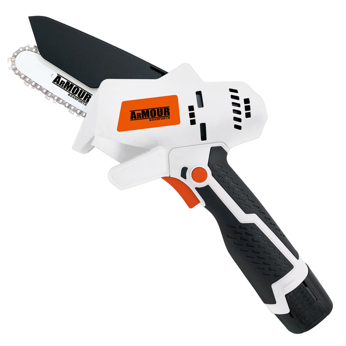 BRUSHLESS MOTOR PRUNER WITH DOUBLE 16 VOLT BATTERY