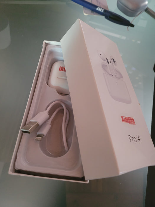 CUFFIE AURICOLARI SENZA FILO BLUETOOTH PRO4