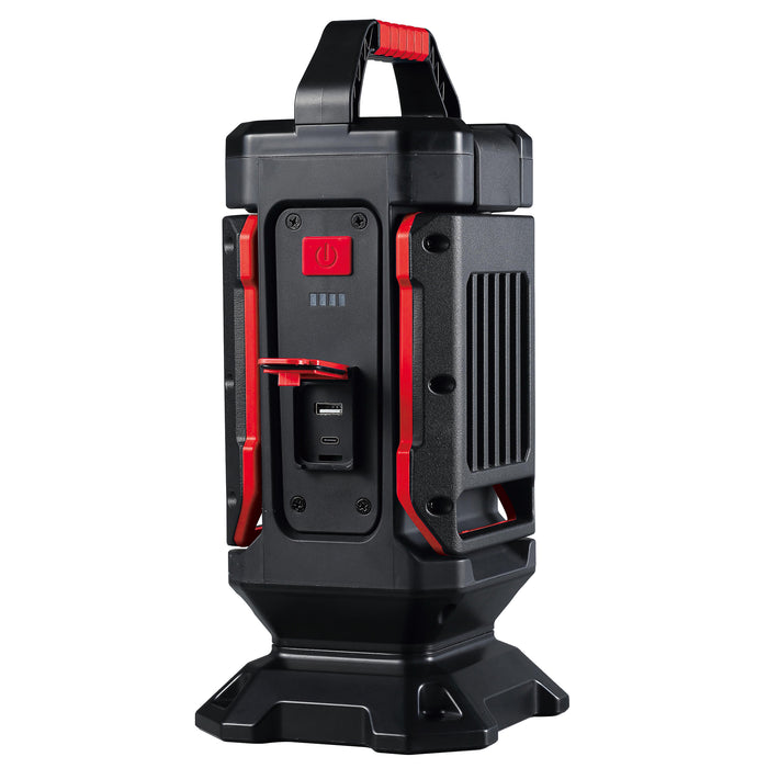 FARO LED DOPPIO A BATTERIA RICARICABILE 20WATT PROFI