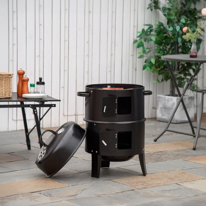 BARBECUE AFFUMICATORE 3 IN 1