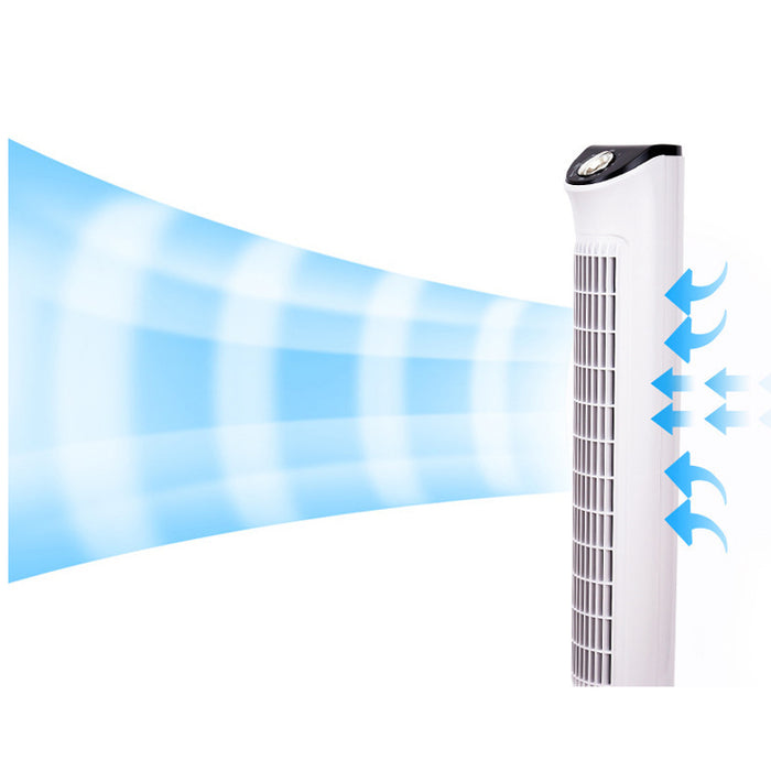 VENTILATORE TORRE 75CM CON TIMER