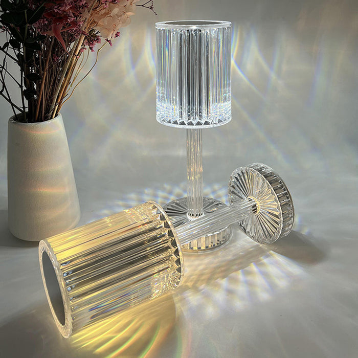 MAMBINA LAMPADA LED DA TAVOLO A BATTERIA RICARICABILE