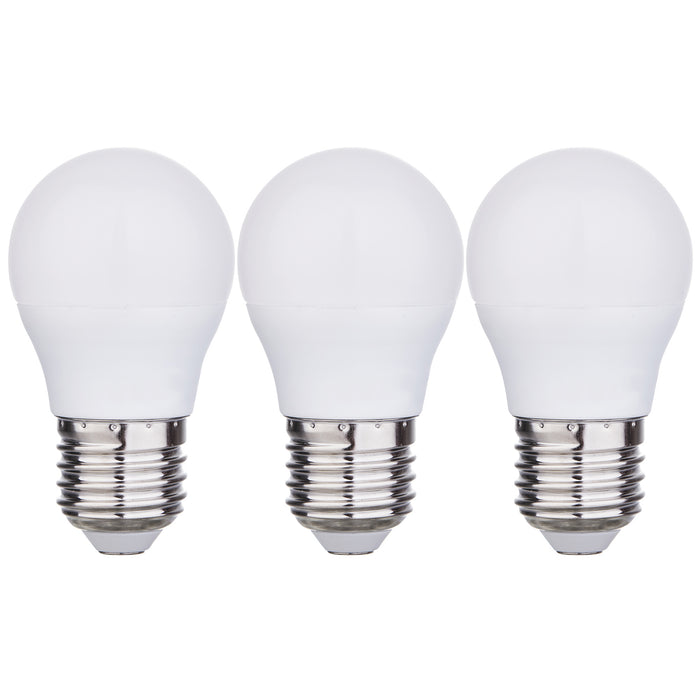 SET CONSISTING OF 3 PIECES 4.9WATT LED BULBS