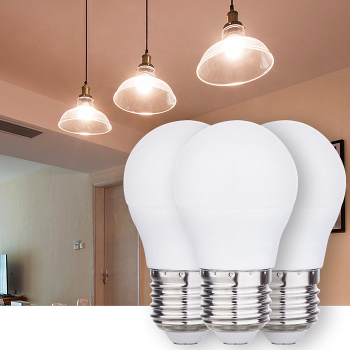 SET CONSISTING OF 3 PIECES 4.9WATT LED BULBS