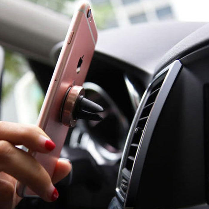 SUPPORTO CELLULARE D'AUTO MAGNETICO UNIVERSALE SET DA 2 PEZZI