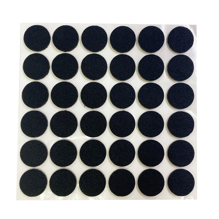 FELTRINI tondi 36 PEZZI CADAUNA confezione da 5 set PER  UN TOTALE 180PZ