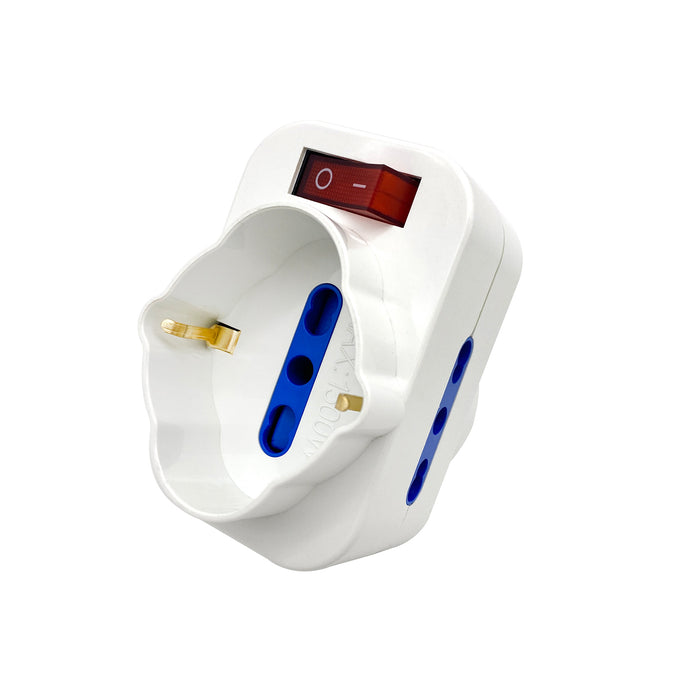 MULTI SOCKET WITH SAFETY SWITCH