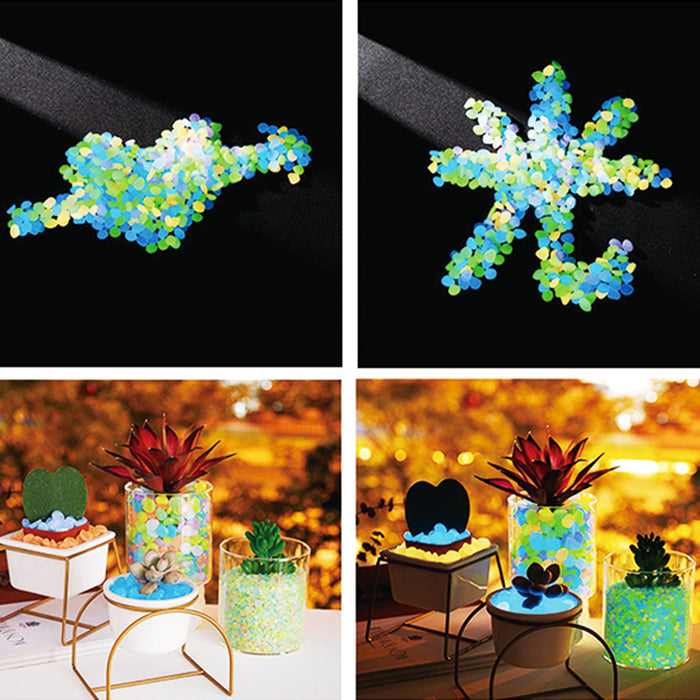 KIT OF 100 LUMINOUS STONES