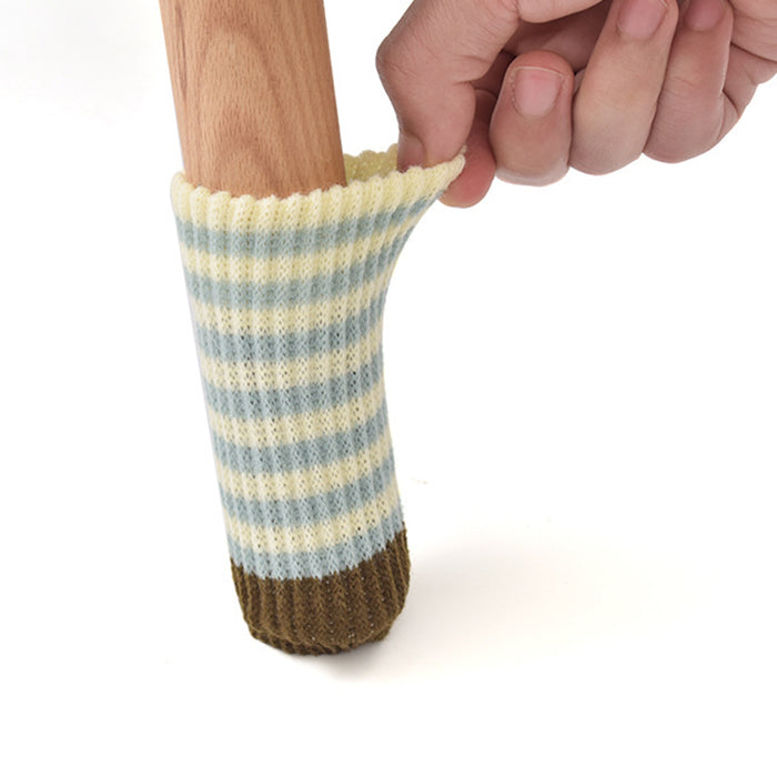 SET OF 4 PIECES DECORATIVE TABLE AND CHAIR SOCKS