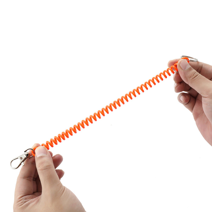 PORTACHIAVI ELASTICO RETRATTILE MULTIFUNZIONALE