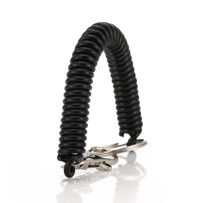 PORTACHIAVI ELASTICO RETRATTILE MULTIFUNZIONALE