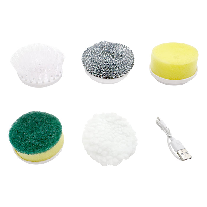 SPAZZOLA RICARICABILE ROTANTE PER PULIZIA MULTISUPERFICIE