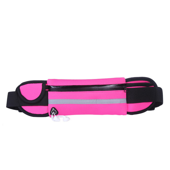 MARSUPIO SPORTIVO REGOLABILE neoprene RIFLETTENTE set 2 pezzi