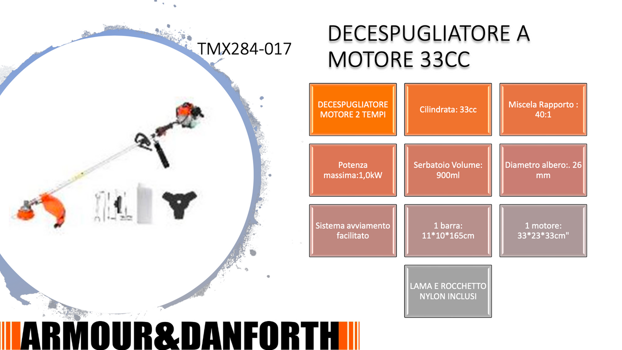 2-STROKE ENGINE BRUSHCUTTER
