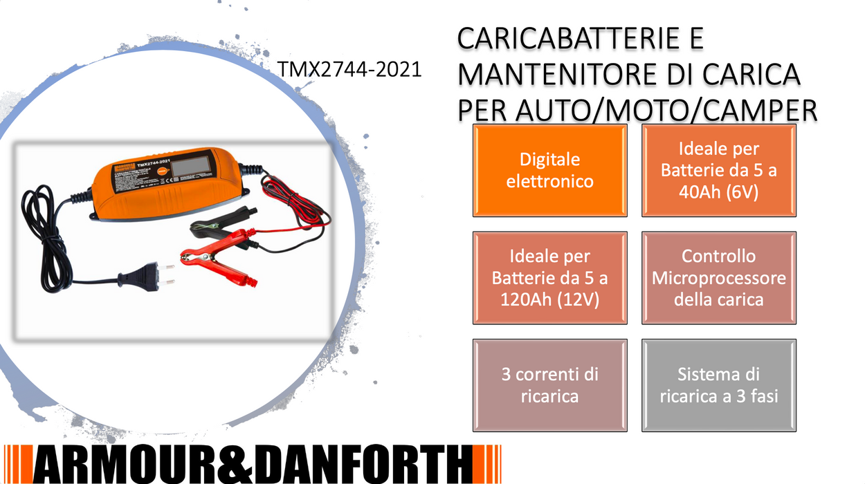 BATTERY CHARGER AND CHARGE MAINTENANCE