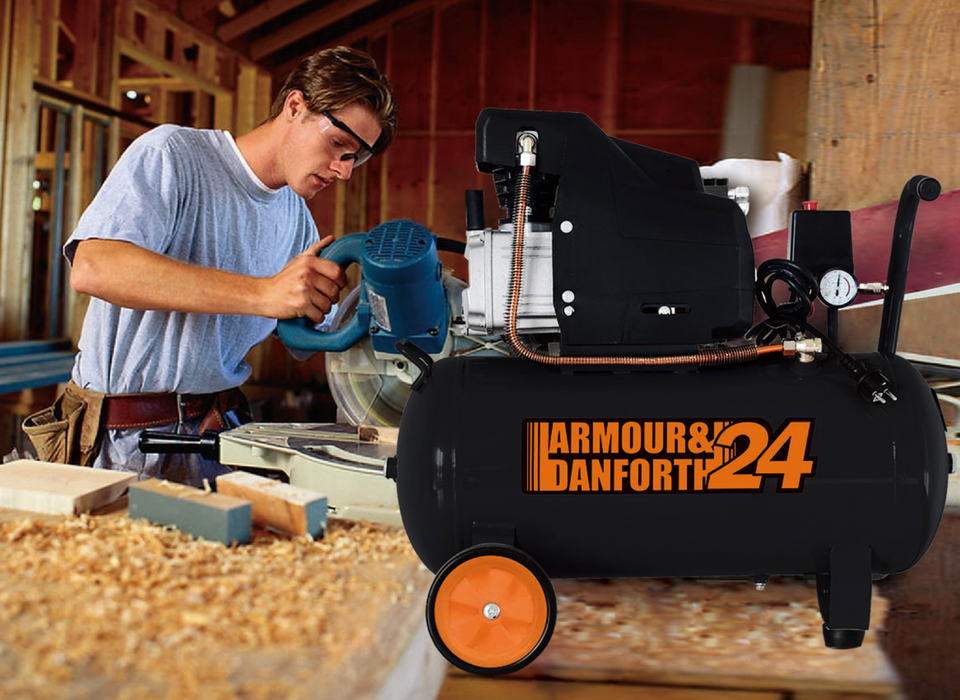 COMPRESSORE LUBRIFICATO AD OLIO 24PRO