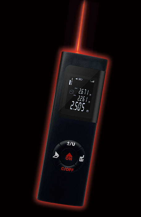 MISURATORE DI DISTANZA DIGITALE A BATTERIA