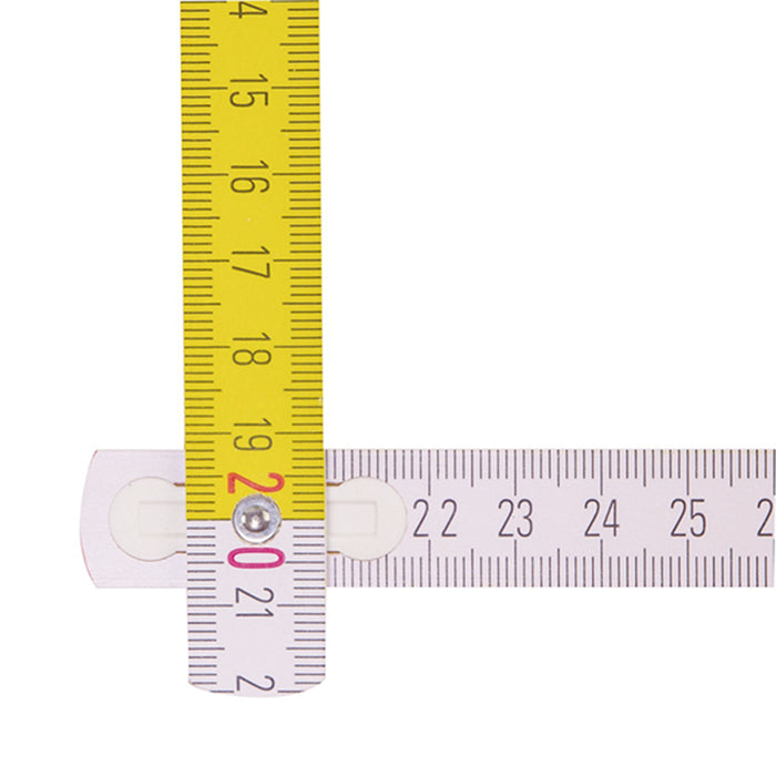 TWO-TONE WOODEN DOUBLE MEASURE