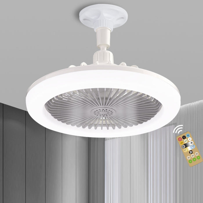 VENTILATORE DA SOFFITTO CON LED CON TELECOMANDO