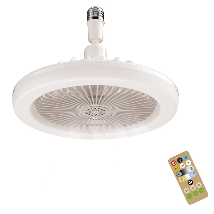 VENTILATORE DA SOFFITTO CON LED CON TELECOMANDO