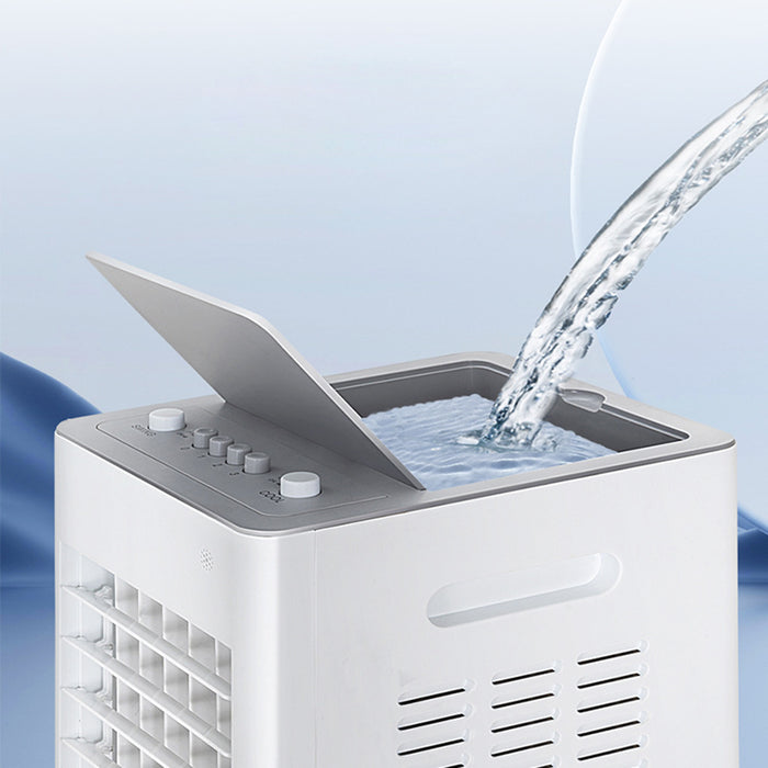 RAFFRESCATORE EVAPORATIVO PORTATILE con telecomando e timer