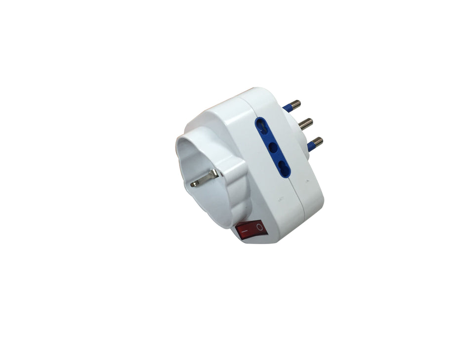 TRIPLE ROTATING ADAPTER WITH SWITCH