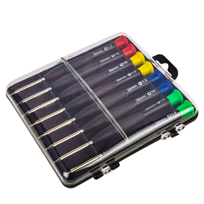 BOX OF 8 ASSORTED SCREWDRIVERS