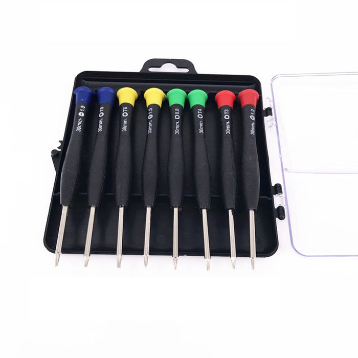 BOX OF 8 ASSORTED SCREWDRIVERS