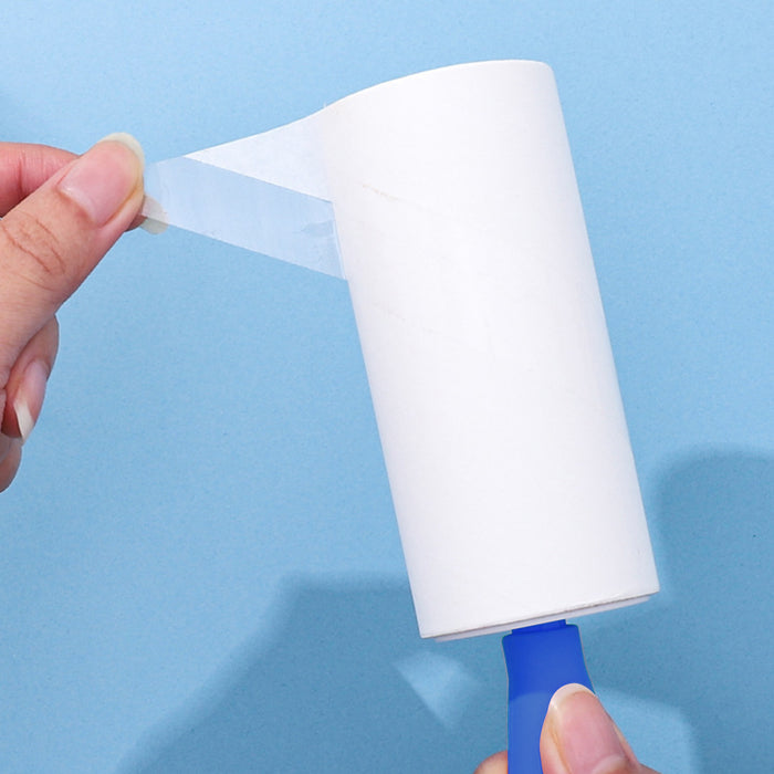 ADHESIVE LINT REMOVAL BRUSH-ROLLER