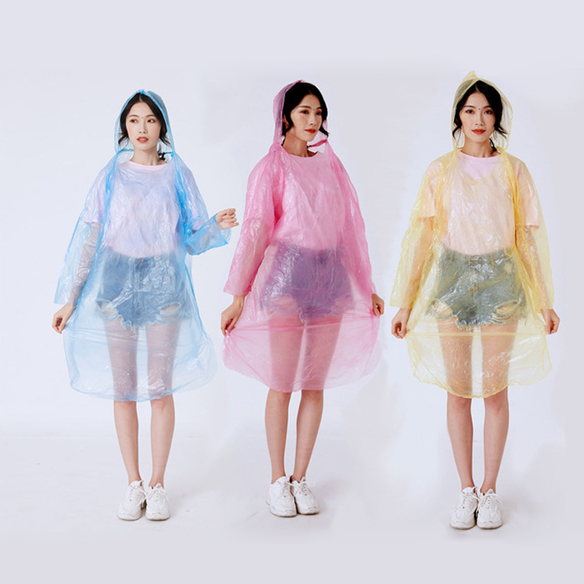 Poncho Impermeabile Riutilizzabile Awpex – Unisex, EVA, Lungo, Perfetto Per Campeggio E Festival
