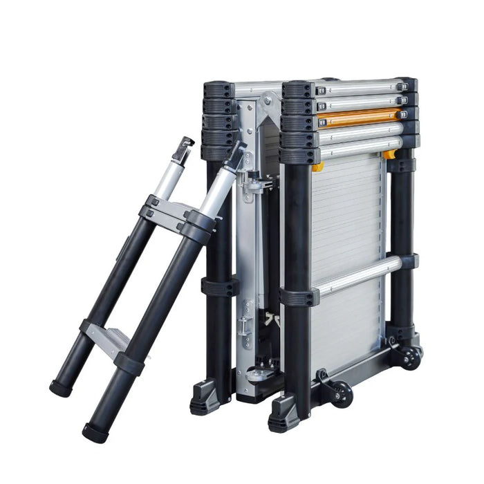 Piattaforma ponteggio telescopico pieghevole ALLUMINIO