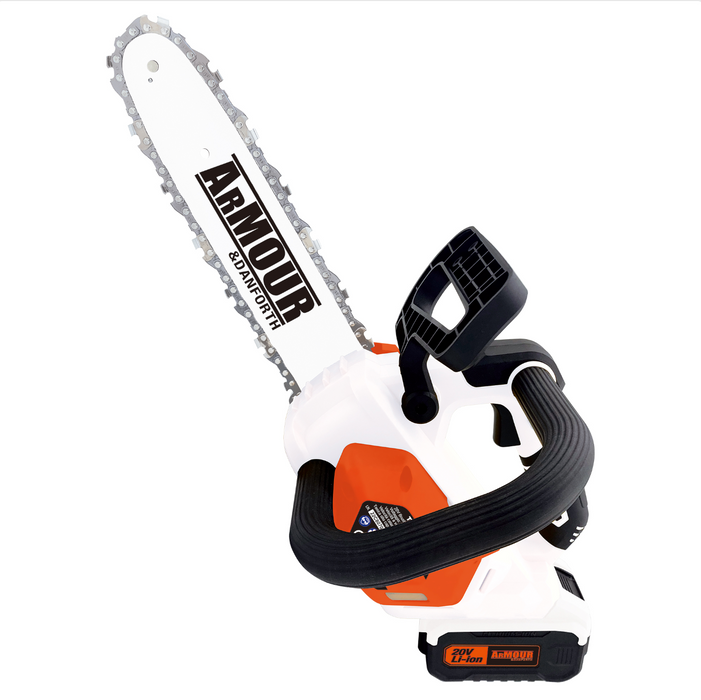 BATTERY CHAINSAW FOR PRUNING BRUSHLESS MOTOR - PROFESSIONAL 20VOLT BATTERY