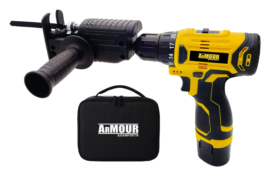 CUTTY: 12V BRUSHLESS DRILL + WITH MULTIFUNCTIONAL CUTTING ADAPTER