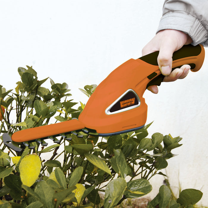 LAWN/HEDGE CUTTER WITH 3.6VOLT LITHIUM BATTERY
